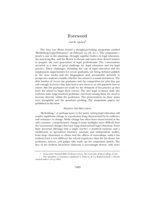 Foreword (Symposium: The Future of Legal Education)