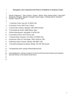 Hemispheric and Continental Scale Patterns of Similarity in Mountain Tundra
