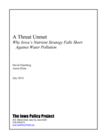 A Threat Unmet: Why Iowa's Nutrient Strategy Falls Short Against Water Pollution