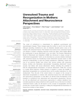 Unresolved Trauma and Reorganization in Mothers: Attachment and Neuroscience Perspectives
