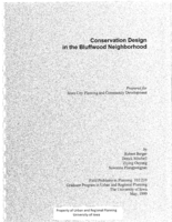 Conservation Design in the Bluffwood Neighborhood