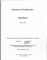 Estimation of Potential Sales Final Report