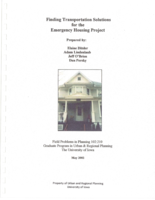 Finding Transportation Solutions for the Emergency Housing Project
