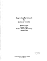 Improving Paratransit for Johnson County