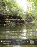 Trout habitat and stream restoration in Decorah