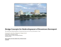 Design Concepts for Redevelopment of Downtown Davenport