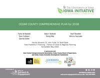 Cedar County Comprehensive Plan for 2038