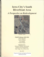 Iowa City's South Riverfront Area : A Perspective on Redevelopment