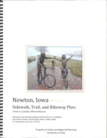 Newton, Iowa Sidewalk, Trail, and Bikeway Plan : A Path to Livability 2008 and Beyond