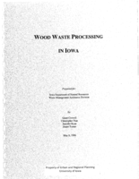 Wood Waste Processing in Iowa