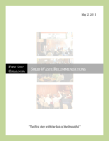 First Step Oskaloosa: Solid Waste Recommendations