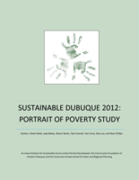 Sustainable Dubuque 2012: Portrait of Poverty Study
