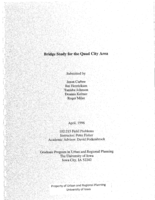 Bridge Study for the Quad City Area