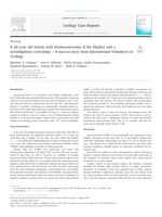 A 26-year old female with leiomyosarcoma of the bladder and a serendipitous cystectomy – A success story from International Volunteers in Urology