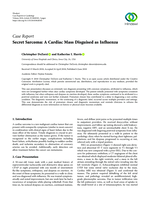 Secret Sarcoma: A Cardiac Mass Disguised as Influenza
