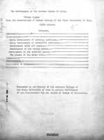 The development of the adrenal glands of birds