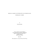 Bilingual families and information and communication technology at home