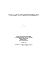 Ocean views: women's transnational modernism in fiction by Elizabeth Bowen, Hagar Olsson, and Katherine Mansfield