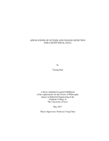 Applications of outlier and change detection for longitudinal data