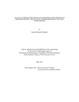 An evaluation of the singular and interactive effects of response effort and quality of reinforcement on food consumption