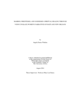 Mambos, priestesses, and goddesses: spiritual healing through Vodou in black women's narratives of Haiti and New Orleans