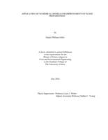 Application of numerical models for improvement of flood preparedness