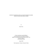 Response of inexpensive particulate matter sensors following aerosol exposure and sensor cleaning