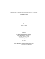 Amish family care for children with chronic illnesses: an ethnography