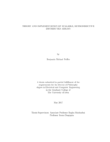 Theory and implementation of scalable, retrodirective distributed arrays