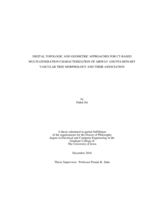 Digital topologic and geometric approaches for CT-based multi-generation characterization of airway and pulmonary vascular tree morphology and their association
