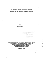 An analysis of the discussion methods employed by the American Forum of the Air