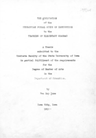 Application of the Herbartian formal steps to instruction to the teaching of elementary grammar
