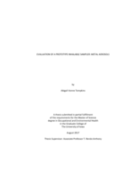 Evaluation of a prototype inhalable sampler: metal aerosols