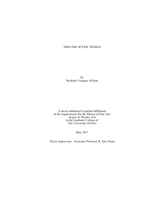 Theatre Scenic Design