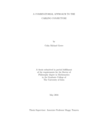 A combinatorial approach to the Cabling Conjecture