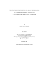 The effect of sulfide inhibition and organic shock loading on anaerobic biofilm reactors treating a low-temperature, high-sulfate wastewater