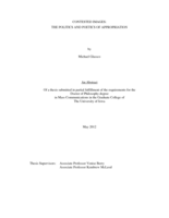 Contested images: the politics and poetics of appropriation