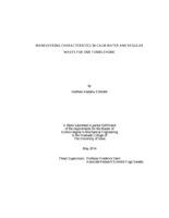 Maneuvering characteristics in calm water and regular waves for ONR Tumblehome