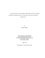 Talker-identification training using simulations of hybrid CI hearing: generalization to speech recognition and music perception
