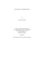 The diffusion of representation