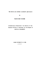 Origin and history of extinct Lake Calvin