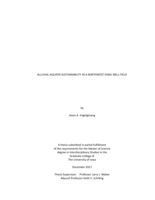 Alluvial aquifer sustainability in a northwest Iowa well-field