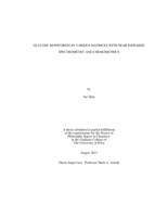 Glucose Monitoring in Various Matrices with Near-Infrared Spectrometry and Chemometrics