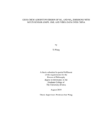 Geos-chem adjoint inversion of SO2 and NOx emissions with multi-sensor (OMPS, OMI, and VIIRS) data over China