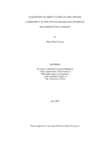 Acquisition of object clitics in child Polish: a deficiency at the syntax-pragmatics interface or evidence for D-linking