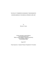 The role of teamwork in diagnosis: team diagnostic decision-making in the medical intensive care unit