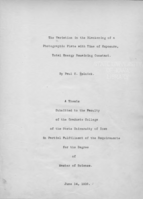 The variation in the blackening of a photographic plate with time of exposure, total energy remaining constant