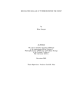 Regulated release of P-Tefb from the 7sk Snrnp