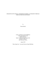 Enhancing situational awareness in highly automated vehicles through driver monitoring