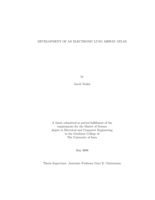 Development of an electronic lung airway atlas